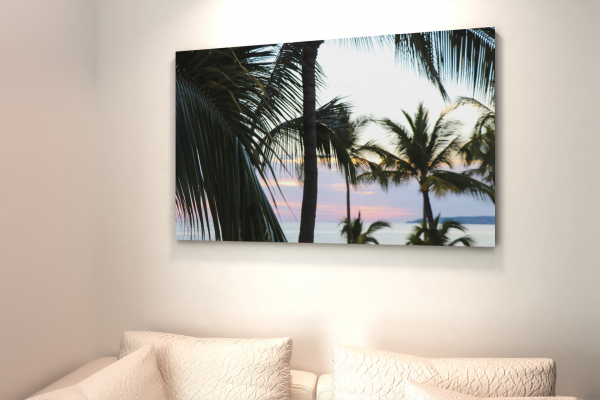 Palm Trees-Canvas-Print-Island Living-Beach