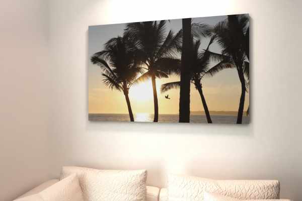 Mexico-Sunset-Paradise-Bird-Scenery-Canvas