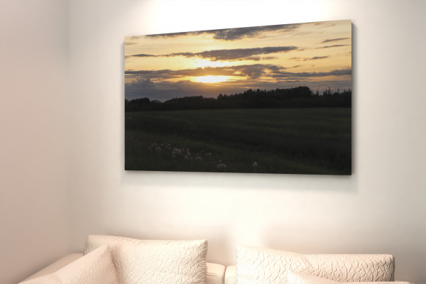 Beautiful Saskatchewan Country Sunset - Image 2