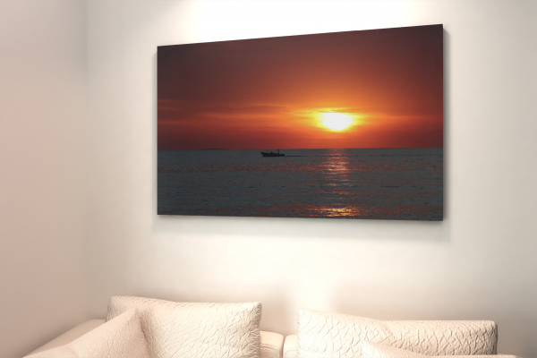 Stunning Mexican Sunset Canvas - Image 2