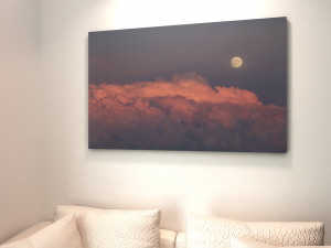 The sky is NOT the limit canvas